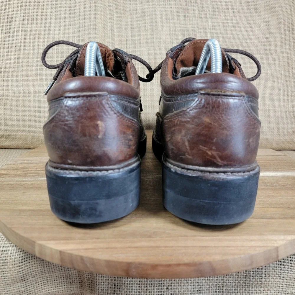 Irish Setter Red Wing Oxford Shoes Leather Moc Toe Rugged Outdoor Men's 10 D
